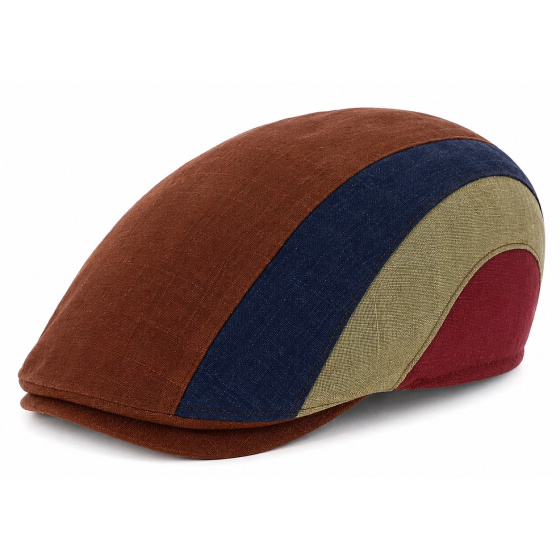 Casquette Plate Detroit Lin Rayures - Göttmann