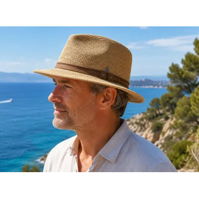 Chapeau Traveller Monsaraz Raphia - Fléchet