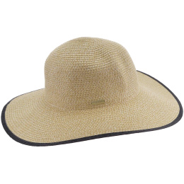 Capeline Eté Léa Beige & Noir UV 80 - Seeberger