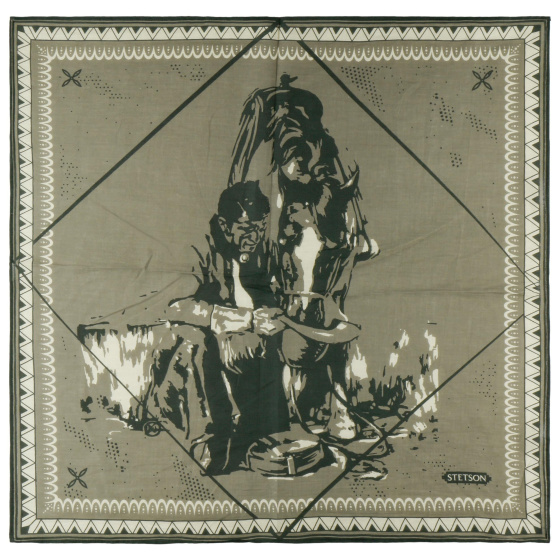 Last Drop Cotton Bandana - Stetson