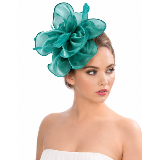 Chapeau De Cérémonie Lucie Vert - Traclet