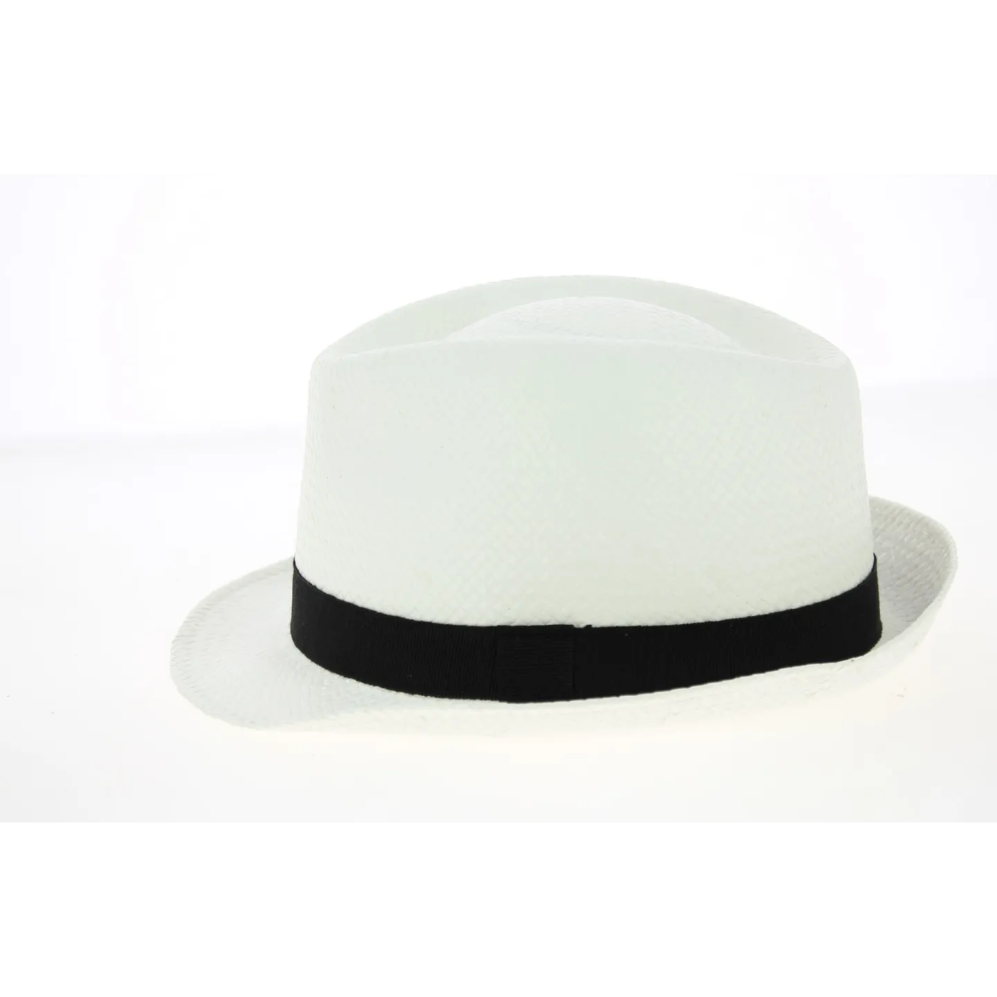 Chapeau Trilby Scapello Paille Papier Blanc- Traclet Reference : 23734| Chapellerie Traclet