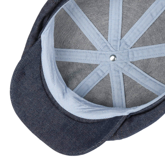 Hatteras Augustin Denim Cotton Cap - Stetson
