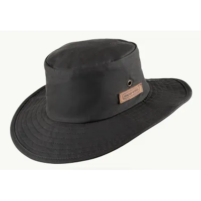 Chapeau Traveller De pluie Le Jack Coton Noir - scippis - Traclet