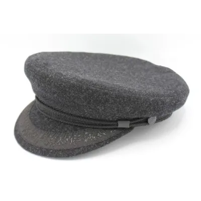 Casquette Marin Camaret Laine Anthracite - Traclet