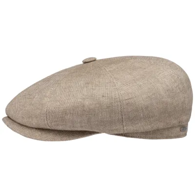 Hatteras Linen Blue Beige Cap - Stetson Reference: 23741| Chapellerie Traclet