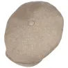 Casquette Hatteras Lin Bleu Beige - Stetson Reference : 23741| Chapellerie Traclet