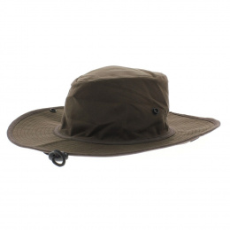 Oiled bob hat