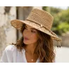 Traveller Bohème Perla Raffia Hat - Traclet Reference: 23744 | Chapellerie Traclet