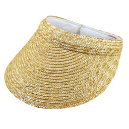Étéa Natural Straw Visor Cap