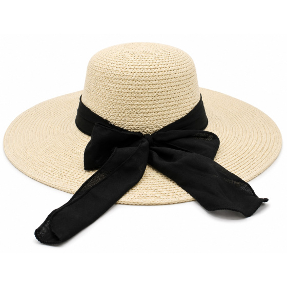 Capeline Mélila Wide Brim Paper Straw Hat - Traclet