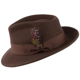Fedora Windsor Feutre Marron - Traclet