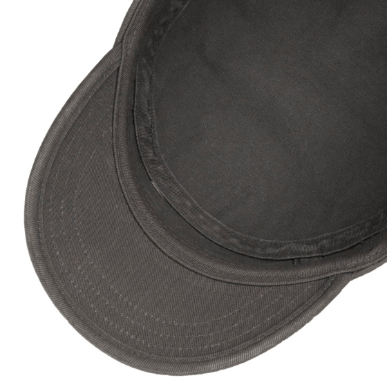 Casquette Militaire Gosper Coton Grise UPF 40+ - Stetson