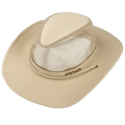 Traveller Outdoor Beige Hat - Stetson Reference 23813 Chapellerie Traclet