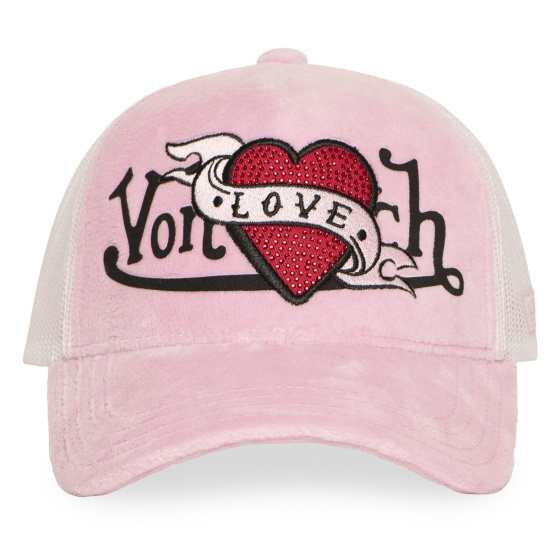 Baseball Cap Sweet Heart Rose - Von Dutch