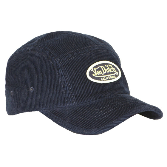 Baseball Cap California Corduroy Navy - Von Dutch