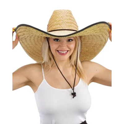 Chapeau Sauveteur Nashville Paille Extra Large