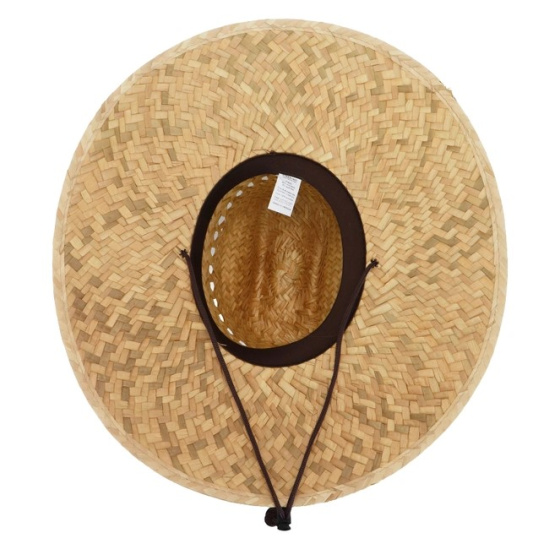 Ocean Breeze Wide Brim Straw Lifeguard Hat