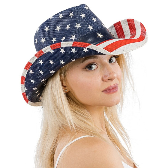 Chapeau Cowboy American Dream Paille - Traclet