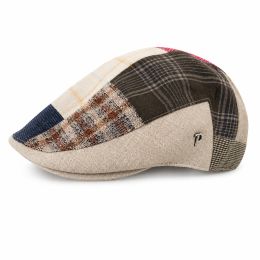 Casquette plates multicolore