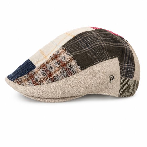 Casquette plates multicolore