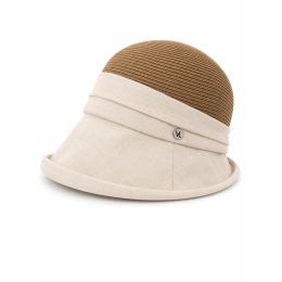 Chapeau cloche VL Collection beige