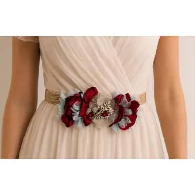 Ceinture Femme De Cérémonie Jardin Secret - Traclet