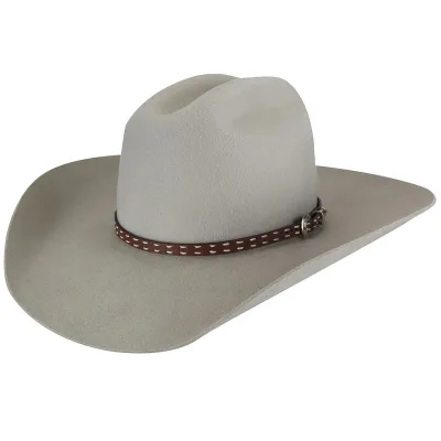 Cattleman Easton Grey Cowboy Hat - Bailey Reference: 19124 | Chapellerie Traclet