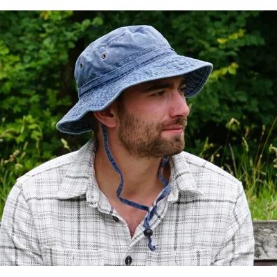 Bob Outdoor Coton Boonie Marine - Traclet