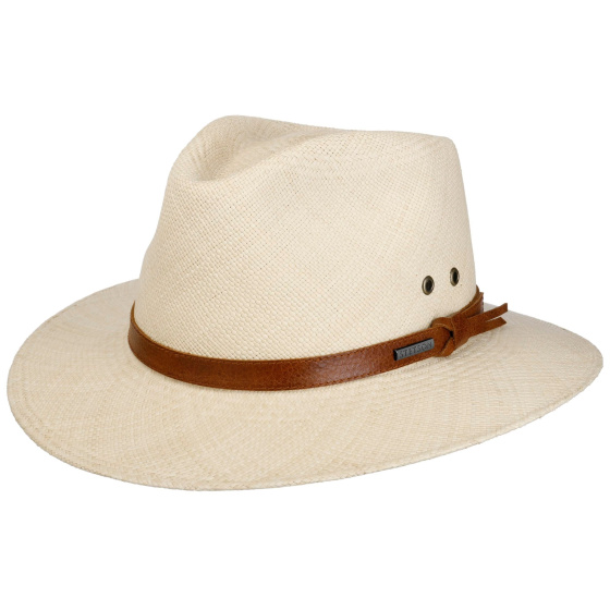 Chapeau en Paille Groton Panama UPF 50+ - Stetson