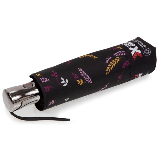 Mini Parapluie X-TRA Solide Automatique Bandana bordeaux - Isotoner
