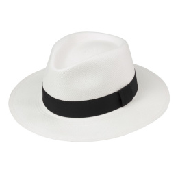 Fedora Hat Olbia Bleached Panama UPF 50+ - Traclet