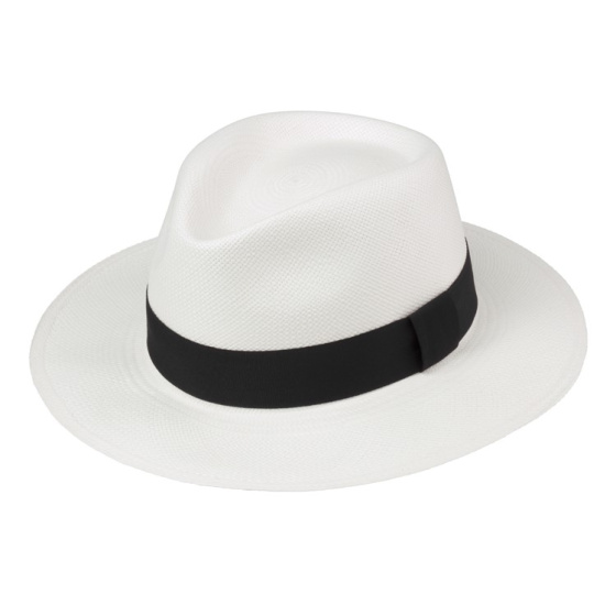 Fedora Hat Olbia Bleached Panama UPF 50+ - Traclet