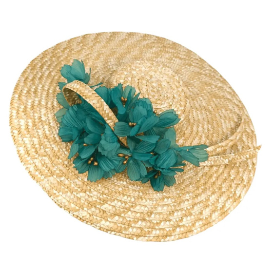 Chapeau Provençal Esmeralda Paille Naturelle - Traclet