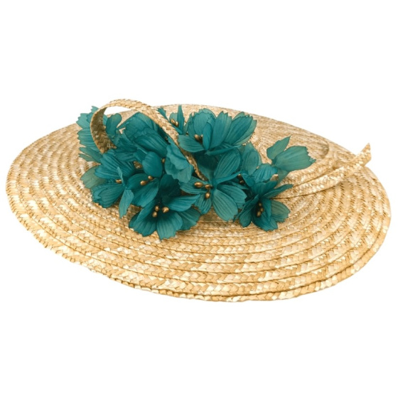 Chapeau Provençal Esmeralda Paille Naturelle - Traclet