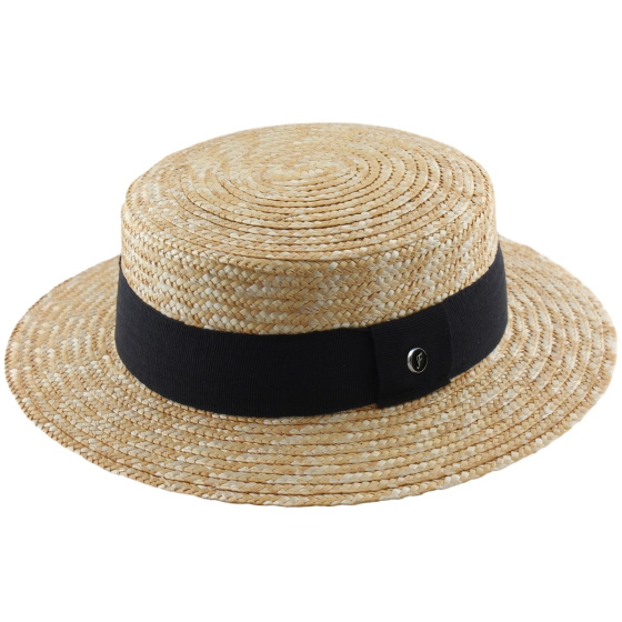 Canotier Venise Paille Naturelle - Fléchet
