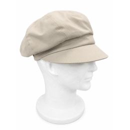Casquette Gavroche Lin Sable