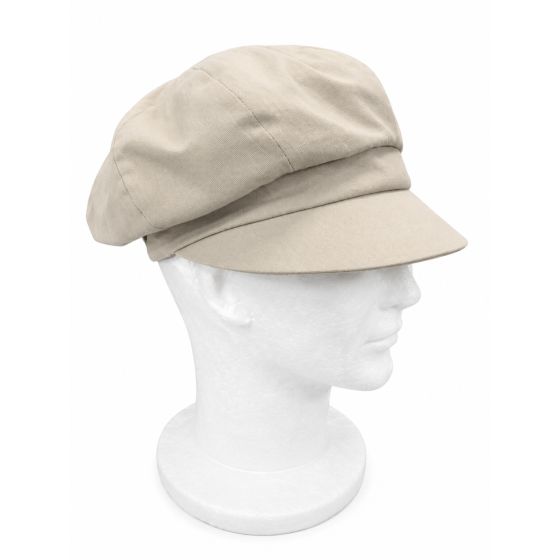 Casquette Gavroche Lin Sable