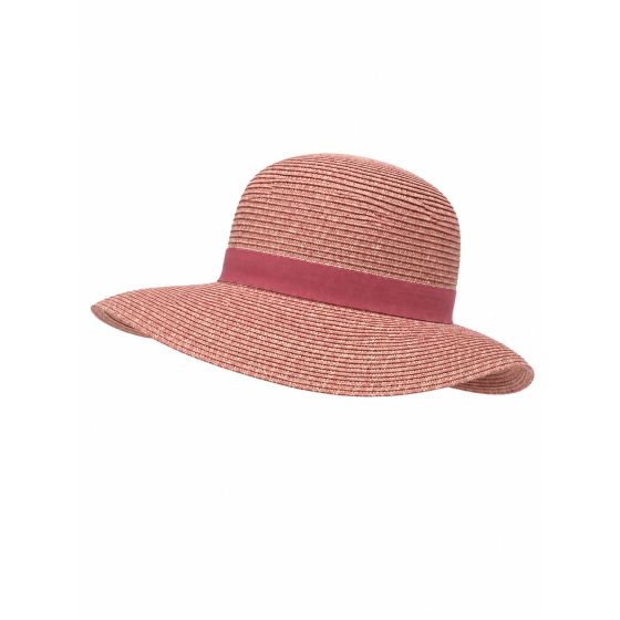 Chapeau Capeline Rhodes Paille Papier Chine Bonbon - Traclet