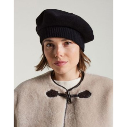 Beret Louvre Black - Héritage by Laulhère
