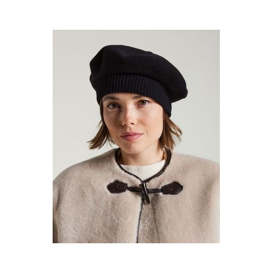 Beret Louvre Black - Héritage by Laulhère