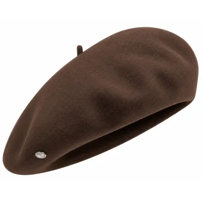 Béret L'Authentique Marron 26 - Laulhère