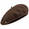 Béret L'Authentique Marron 26 - Laulhère