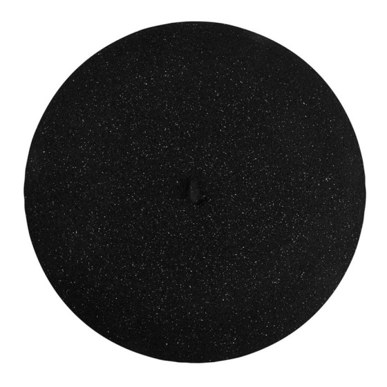 Béret L'Authentique Noir Lurex Argent - Héritage par Laulhère