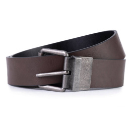 Men's Black/Dark Brown Belt-100CM