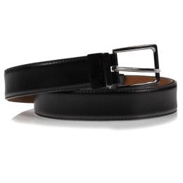 Ceinture homme Noir/Cognac 110 CM