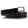 Ceinture Homme Noir/Cognac - 105 cm-Ref24057