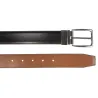 Ceinture Homme Noir/Cognac-100cm-Ref24059
