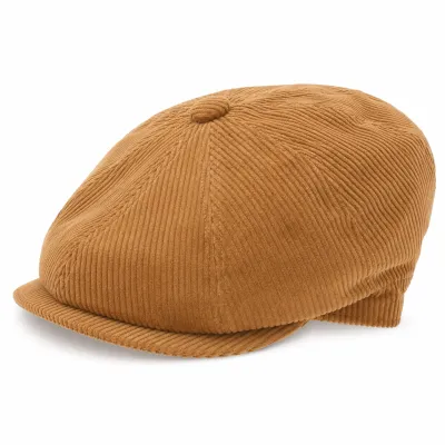 Casquette Hatteras Jerry Velours Côtelé Camel - Traclet