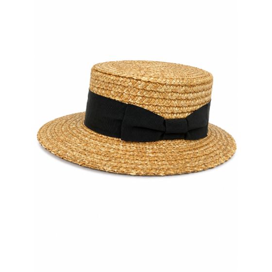 Chapeau de paille naturel